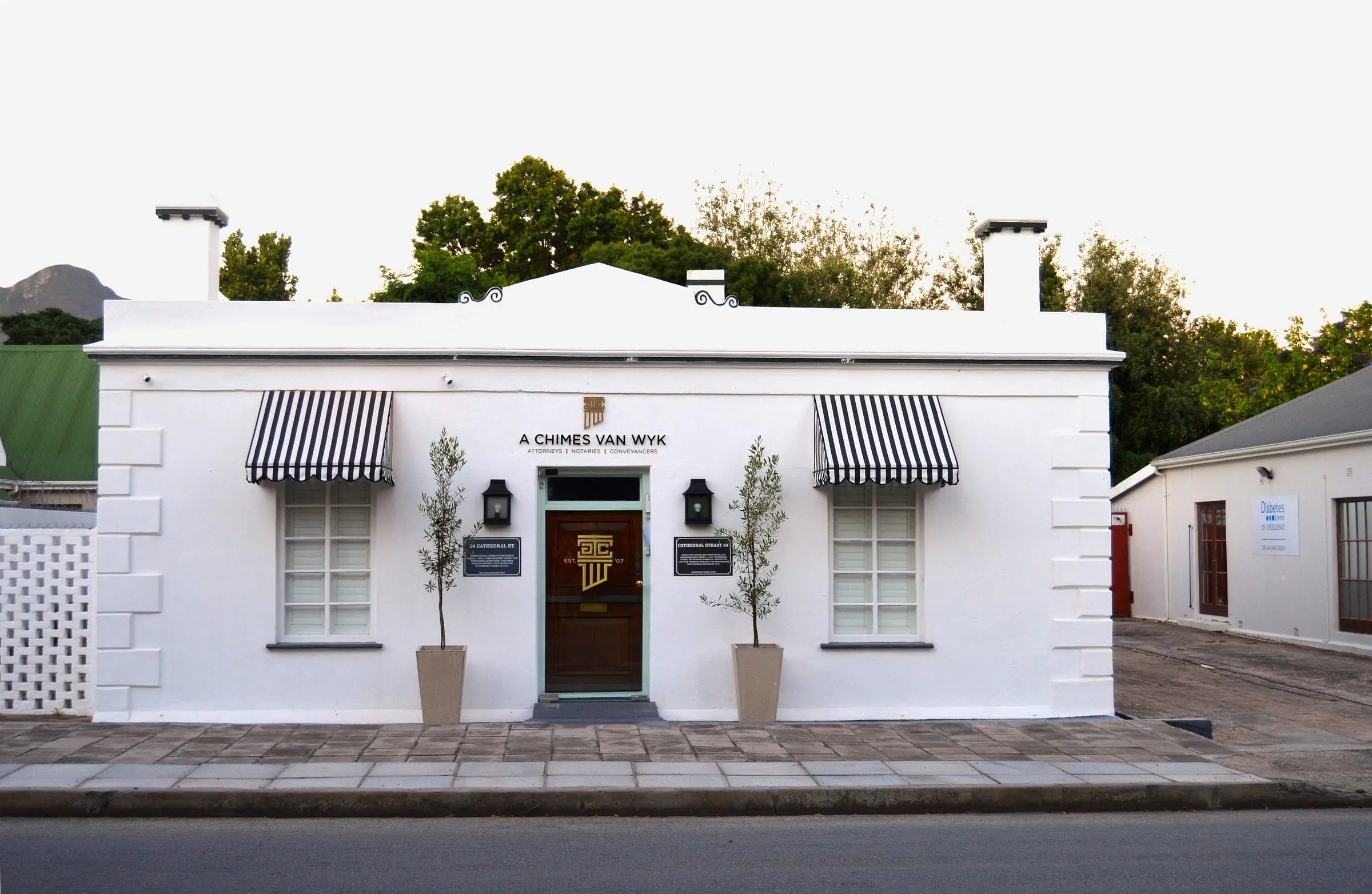 A historic home on Cathedral Street, George